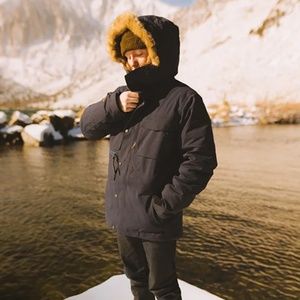 Cole Haan Zero Grand Explore TM Parka Mens Style # T40121 - Medium _ Black